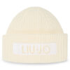 Шапка Liu Jo 2F5057 M0300 Екрю цвят на ниска цена