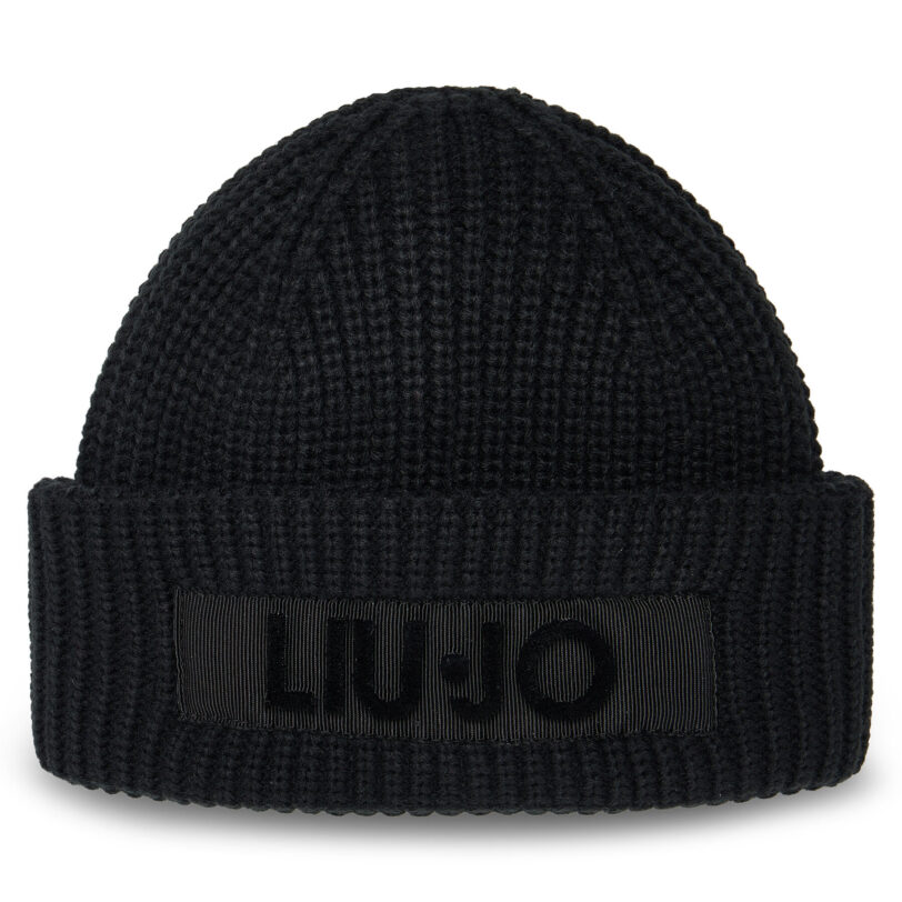 Шапка Liu Jo 2F5057 M0300 Черен цвят на ниска цена