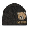 Шапка MOSCHINO 65214 0M2346 Черен цвят на ниска цена