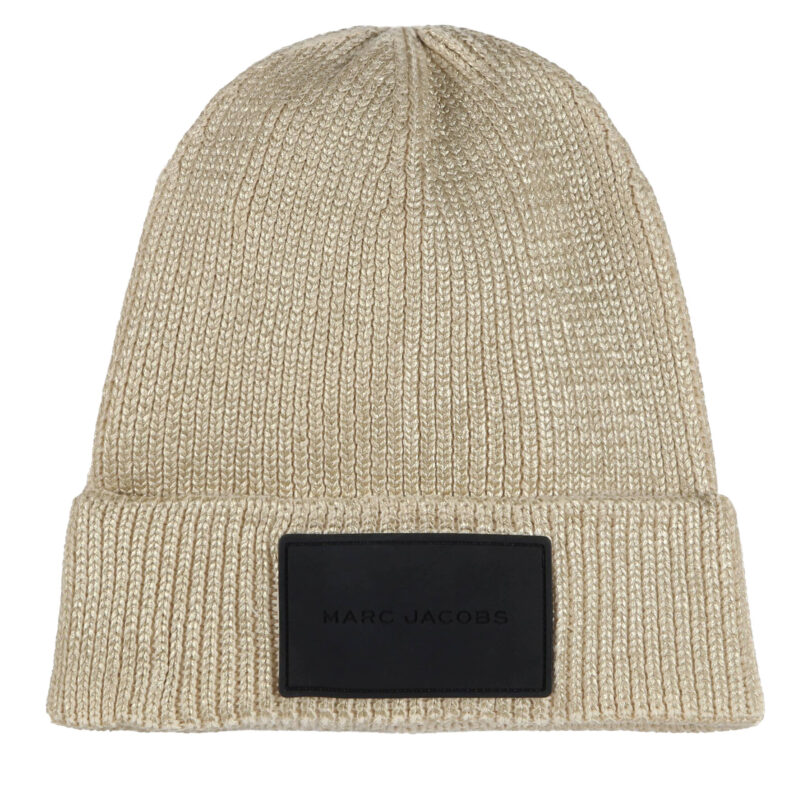 Шапка Marc Jacobs W60379 Бежов цвят на ниска цена