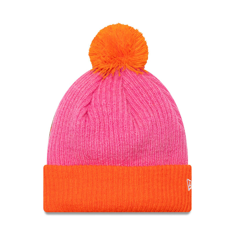 Шапка New Era Block Pom Bean 60565273 Розов цвят на ниска цена