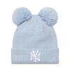 Шапка New Era Child Double Pom Se 60565307 Светлосиньо цвят на ниска цена