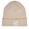 Шапка New Era Ess Nyy Stn 60348860 Бежов цвят на ниска цена