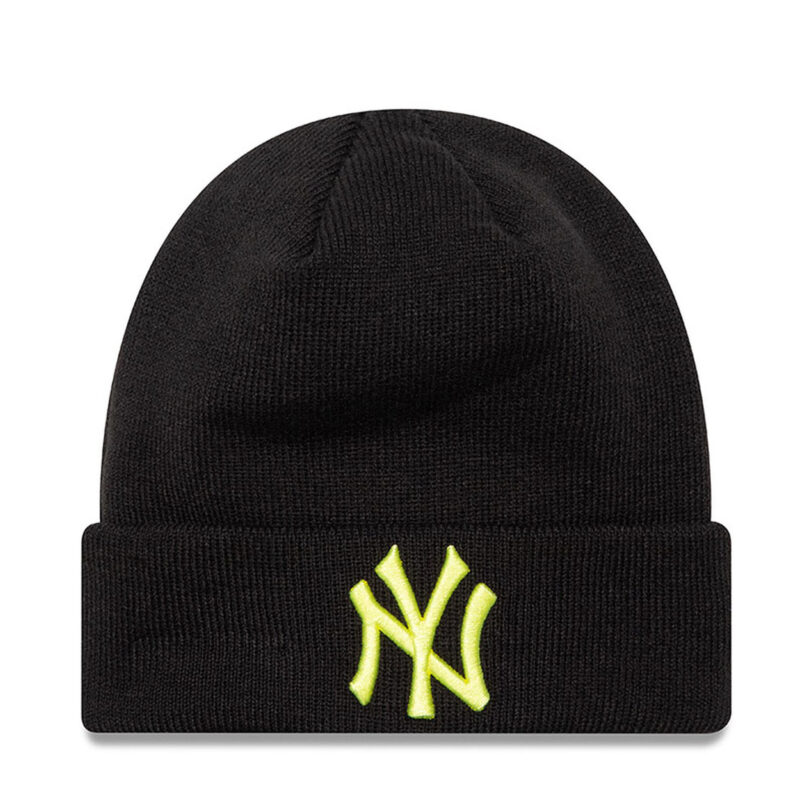 Шапка New Era League Essential Be 60565207 Черен цвят на ниска цена