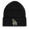 Шапка New Era Metallic Badge La Dodgers 60364349 Черен цвят на ниска цена