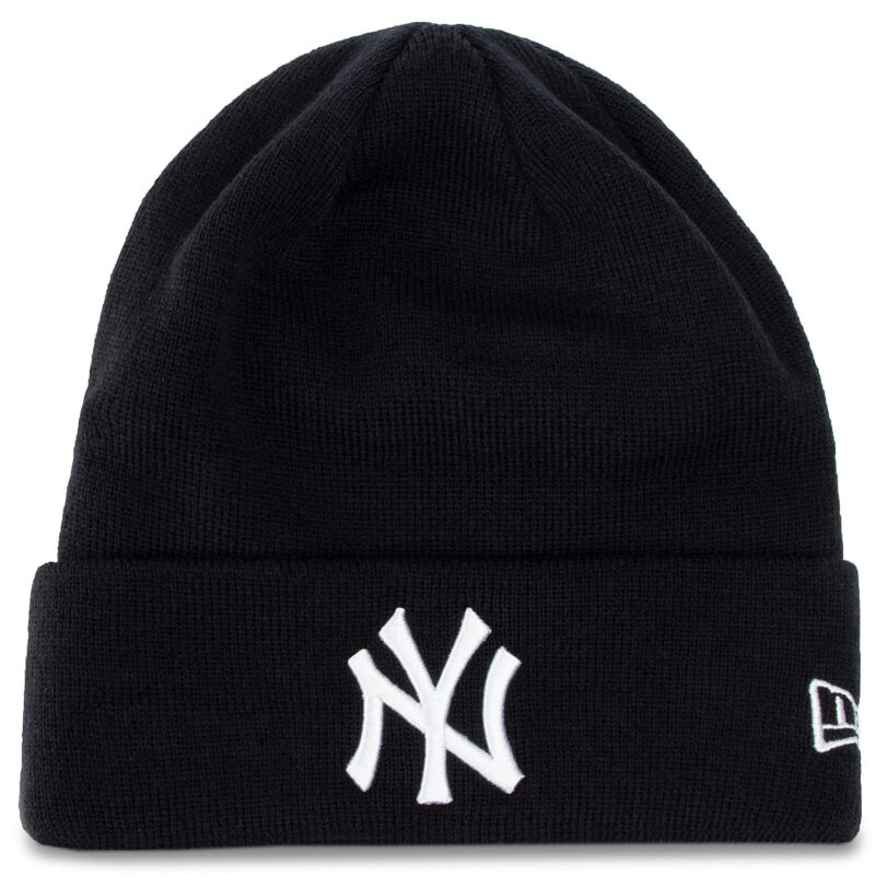 Шапка New Era Mlb Essential Cuff 12122727 Тъмносин цвят на ниска цена