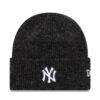 Шапка New Era NEW ERA-Wide Cuff Bean Сив цвят на ниска цена