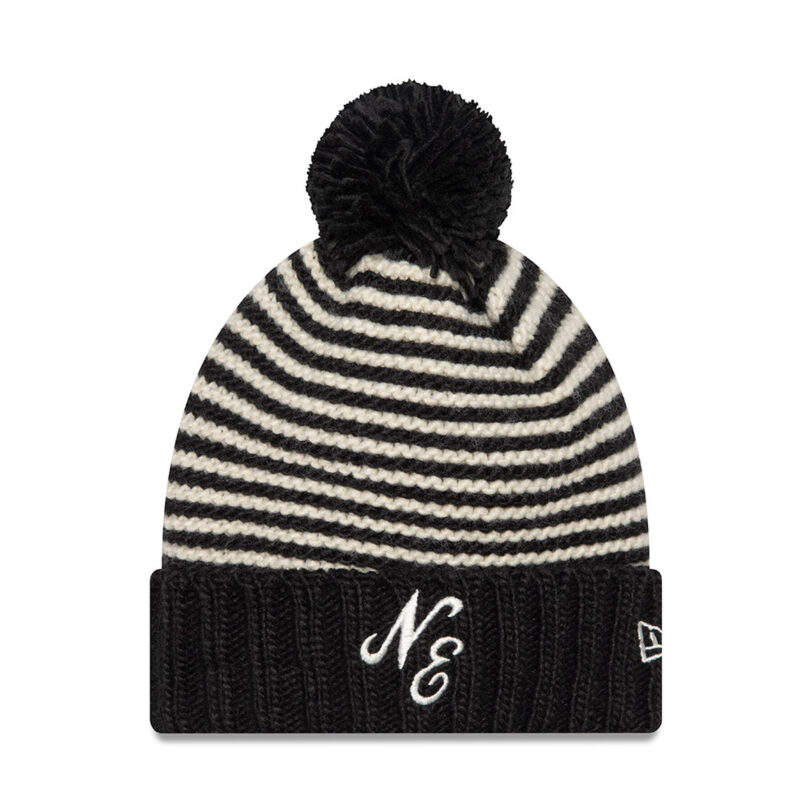 Шапка New Era Ne Jake Beanie 60565218 Черен цвят на ниска цена