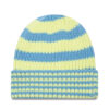 Шапка New Era Stripe Knit Bean 60565458 Син цвят на ниска цена
