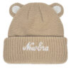 Шапка New Era Teddy Bear Ears Cuff Knit Beanie 60580793 Бежов цвят на ниска цена