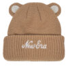 Шапка New Era Teddy Bear Ears Cuff Knit Beanie 60580794 Кафяв цвят на ниска цена