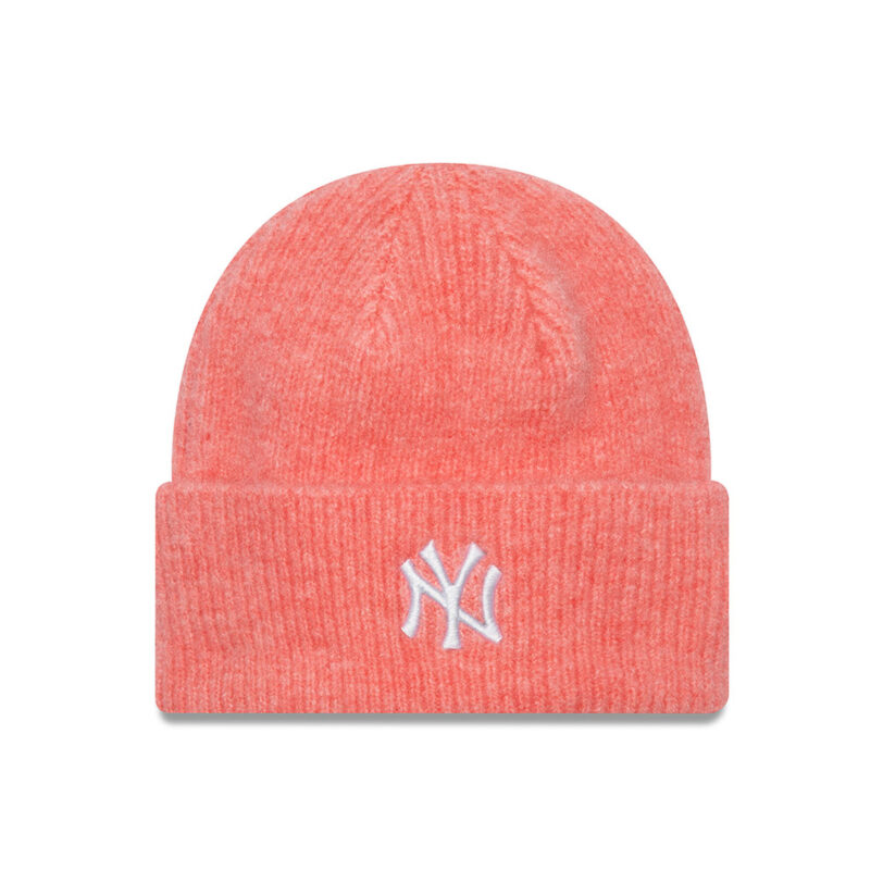 Шапка New Era Wide Cuff Bean 60565261 Розов цвят на ниска цена