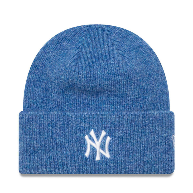 Шапка New Era Wide Cuff Bean 60565264 Син цвят на ниска цена