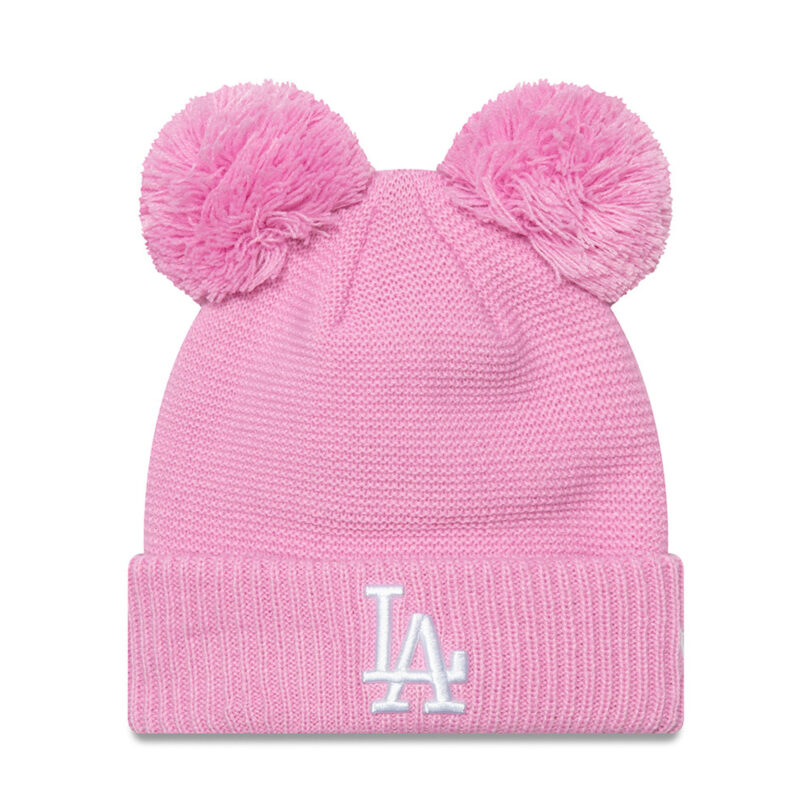 Шапка New Era Wmns Double Pom 60565279 Розов цвят на ниска цена