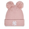 Шапка New Era Wmns Double Pom Nyy 60364289 Розов цвят на ниска цена