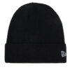 Шапка New Era Wool Cuff Knit Beanie 60424814 Черен цвят на ниска цена