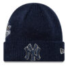 Шапка New Era World Series Patch New York Yankees Cuff Knit Beanie 60580731 Тъмносин цвят на ниска цена