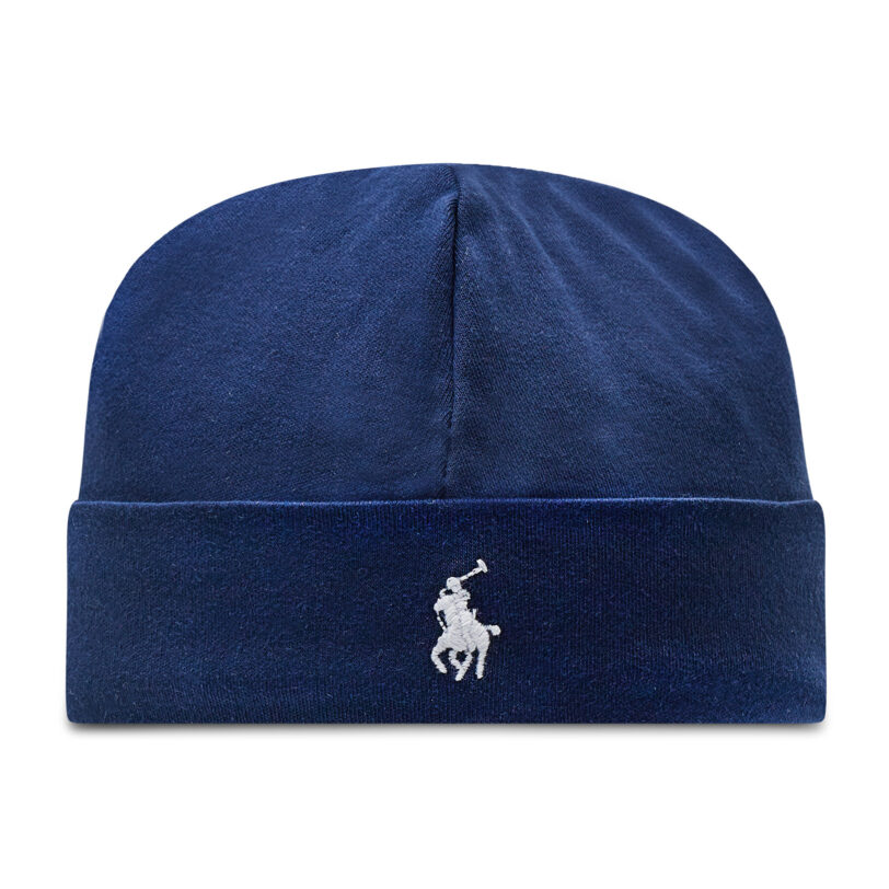 Шапка Polo Ralph Lauren 320552454003 Тъмносин цвят на ниска цена