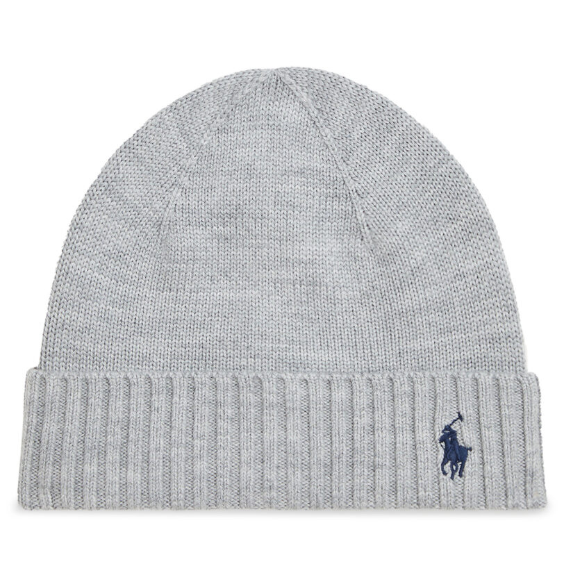 Шапка Polo Ralph Lauren 323953204002 Сив цвят на ниска цена