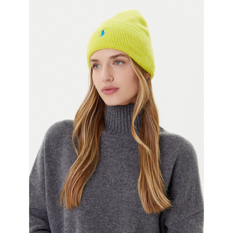Шапка Polo Ralph Lauren 455954355008 Жълт цвят на ниска цена