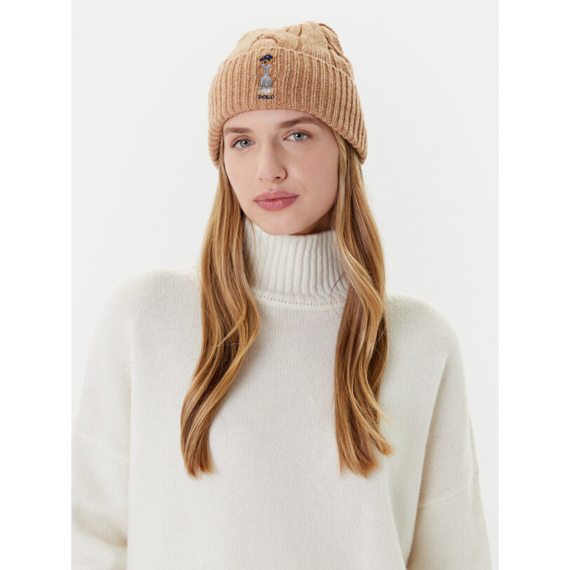 Шапка Polo Ralph Lauren 455981433003 Кафяв цвят на ниска цена