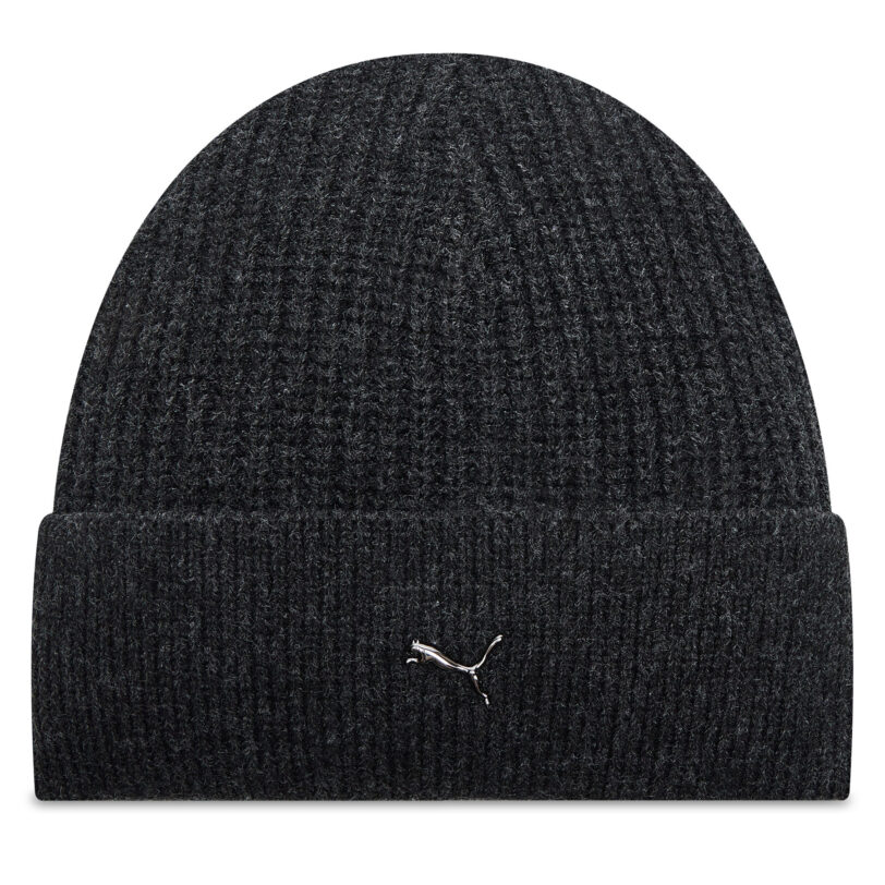 Шапка Puma Metal Cat Beanie 024874 01 Черен цвят на ниска цена