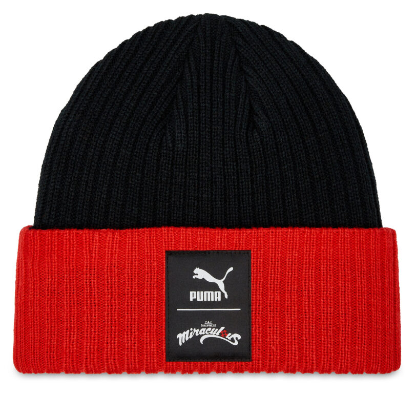 Шапка Puma PUMA x Miraculous Beanie 024796 01 Черен цвят на ниска цена