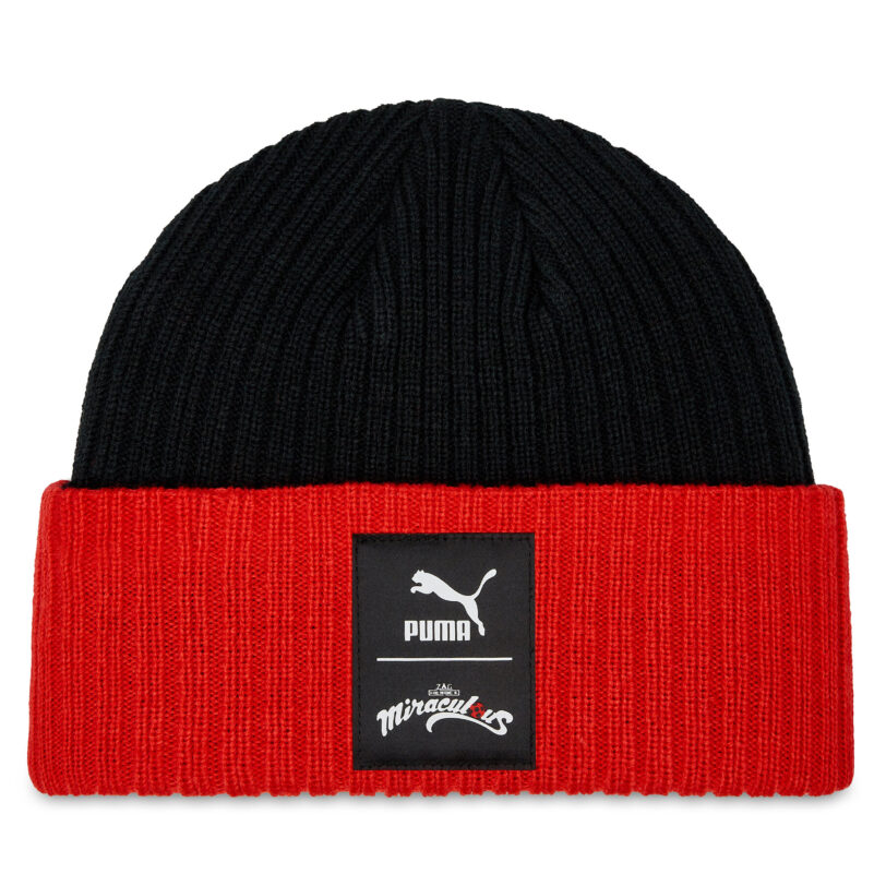 Шапка Puma PUMA x Miraculous Beanie 024796 01 Черен цвят на ниска цена