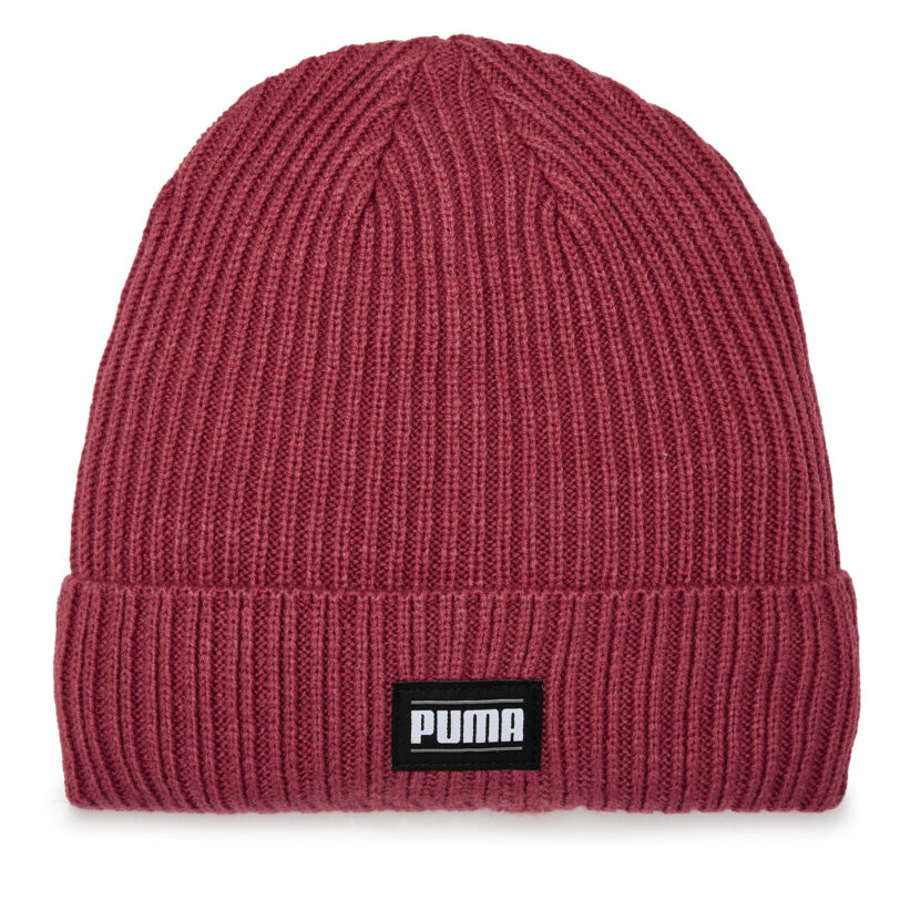 Шапка Puma Unisex Ribbed Classic Cuff 024038 Розов цвят на ниска цена