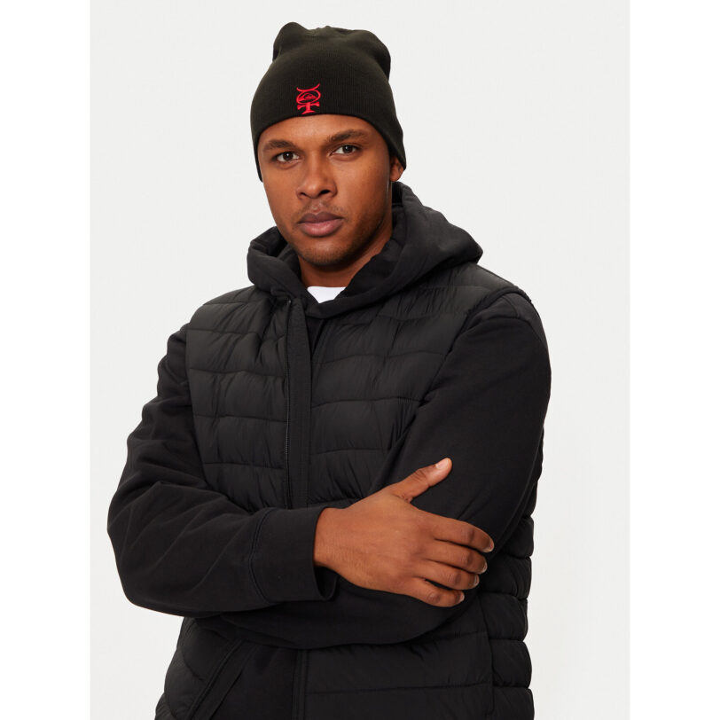 Шапка Quiksilver AQYHA05463 Черен цвят на ниска цена