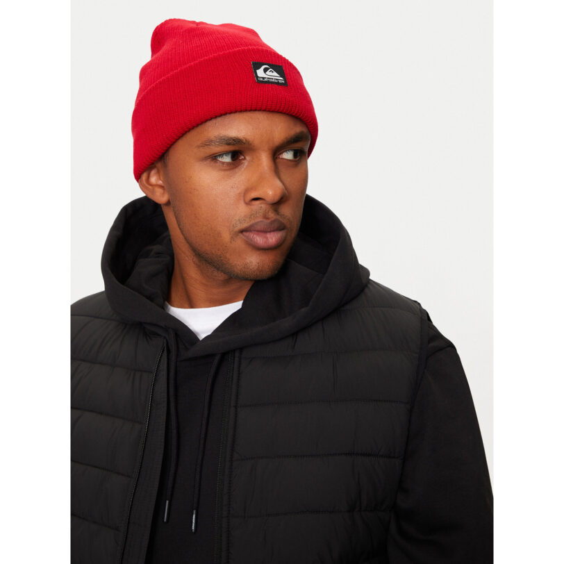 Шапка Quiksilver Performer 2 AQYHA04782 Червен цвят на ниска цена
