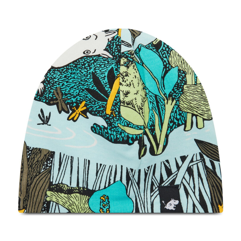 Шапка Reima Moomin Avig 518585 Зелен цвят на ниска цена