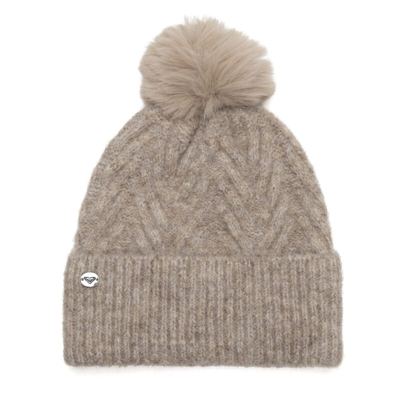 Шапка Roxy RX-W3-001-AW24 Бежов цвят на ниска цена