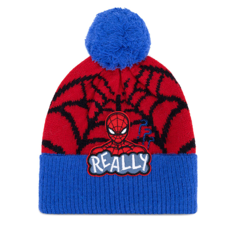 Шапка Spiderman Ultimate ACCCS-AW24-228SPRMV Тъмносин цвят на ниска цена