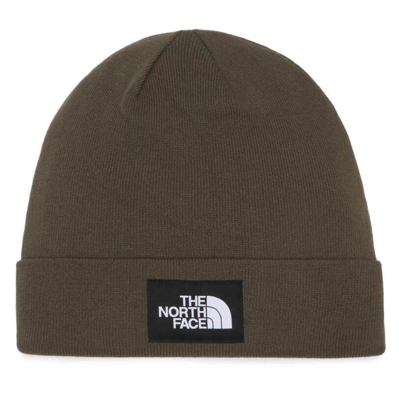 Шапка The North Face Dock Worker Recycled BeanieNF0A3FNT21L1 Каки цвят на ниска цена