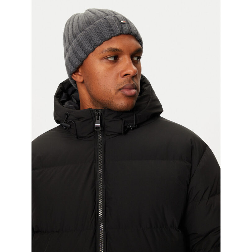 Шапка Tommy Hilfiger AM0AM12798 Сив цвят на ниска цена