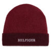 Шапка Tommy Hilfiger AU0AU01930 Червен цвят на ниска цена