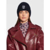 Шапка Tommy Hilfiger AW0AW14032 Тъмносин цвят на ниска цена