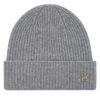 Шапка Tommy Hilfiger Cashmere Chic Beanie AW0AW15321 Сив цвят на ниска цена