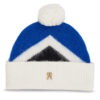 Шапка Tommy Hilfiger Th Evening Pompom Beanie Argyle AW0AW15305 Син цвят на ниска цена