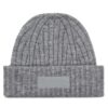 Шапка Tommy Hilfiger Twist AW0AW15325 Сив цвят на ниска цена