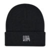 Шапка Unfair Athletics Ua Beanie UNFR21-148 Черен цвят на ниска цена