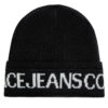 Шапка Versace Jeans Couture 75VAZK40 Черен цвят на ниска цена