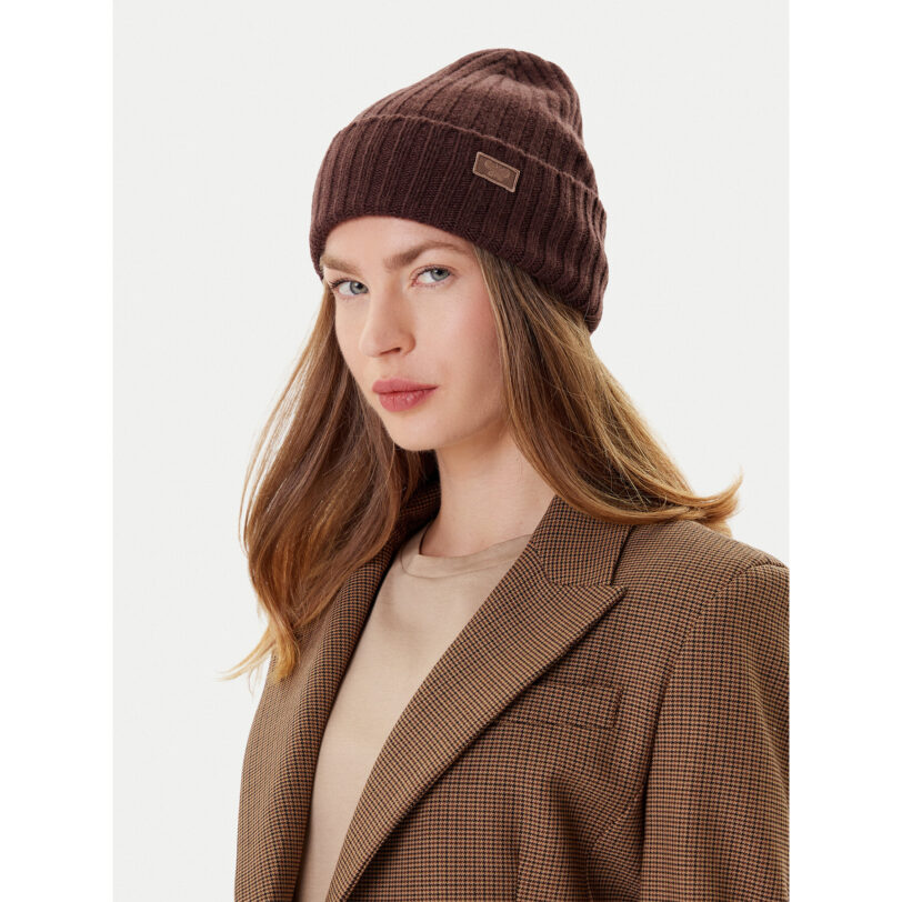 Шапка Weekend Max Mara Ritmo 2525576035 Кафяв цвят на ниска цена