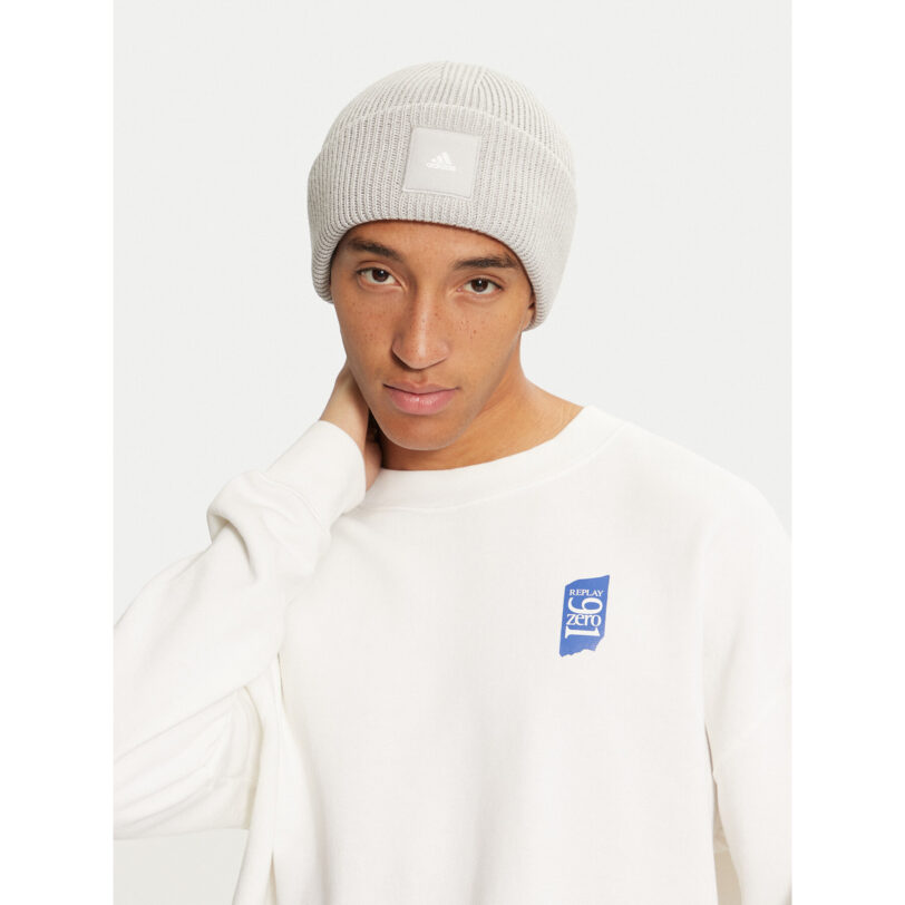 Шапка adidas Cuffed Beanie IT4643 Сив цвят на ниска цена