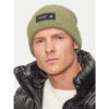 Шапка adidas Essentials Cuffed Beanie IY5257 Зелен цвят на ниска цена