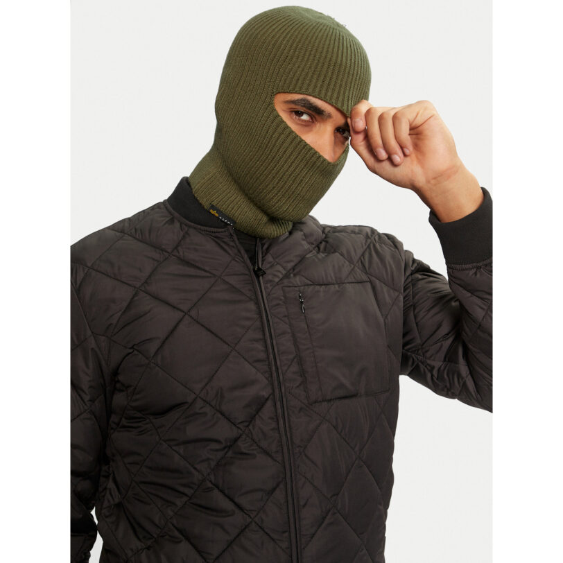 Шапка маска Alpha Industries 138901 Зелен цвят на ниска цена