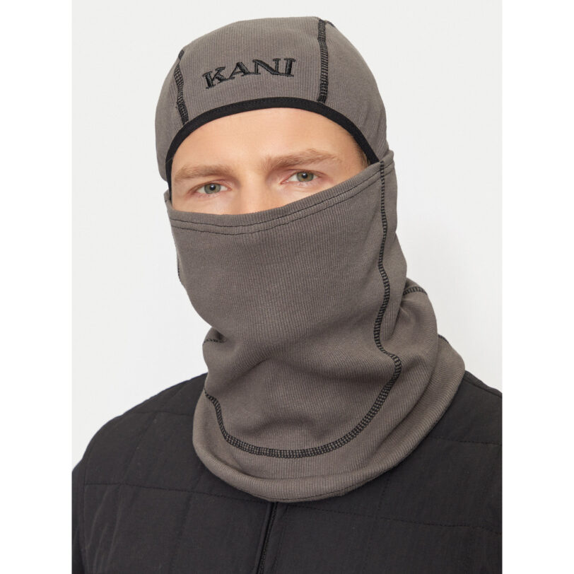 Шапка маска Karl Kani Retro 70150015 Черен цвят на ниска цена