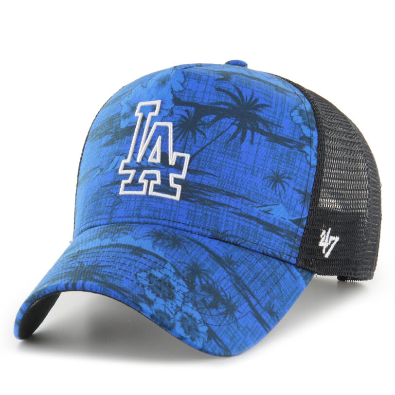 Шапка с козирка 47 Brand Gorra '47 B-FIJDT12PTP Син цвят на ниска цена
