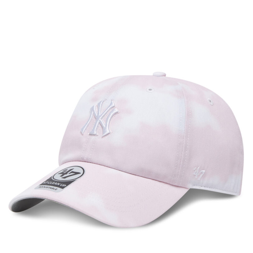 Шапка с козирка 47 Brand MLB LA Dodgers In The Clouds ’47 Clean Up B-ITCCU17PTS Розов цвят на ниска цена